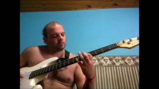 scarred for life (vida perdida) the casualties (bass cover)