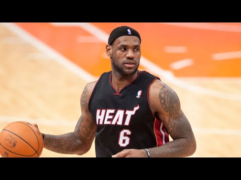 LeBron James Shuts Down Hostile Garden Crowd in his 1st MSG visit in Heat Uniform With 32/11/10!