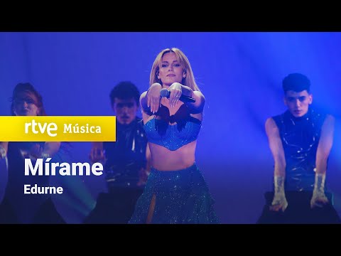 Edurne – “Mírame” | Benidorm Fest 2025 | Actuación especial