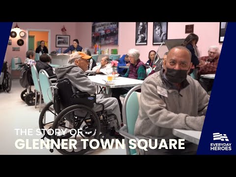 Reviving Memories: A Unique Dementia Care Center Designed as a 1960s Town