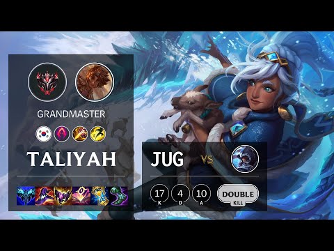 Taliyah Jungle vs Talon - KR Grandmaster Patch 11.23