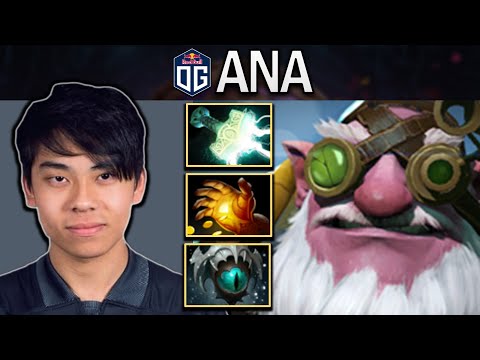 OG.ANA SMURF SNIPER WITH HAND OF MIDAS - DOTA 2 7.31 GAMEPLAY
