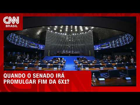Senado prevê promulgar PEC do fim da jornada 6×1 na semana que vem | HORA H