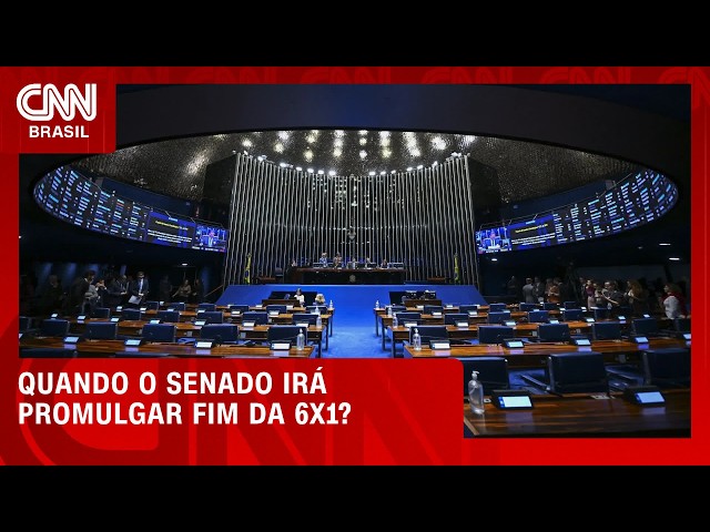 Senado prevê promulgar PEC do fim da jornada 6x1 na semana que vem | HORA H
