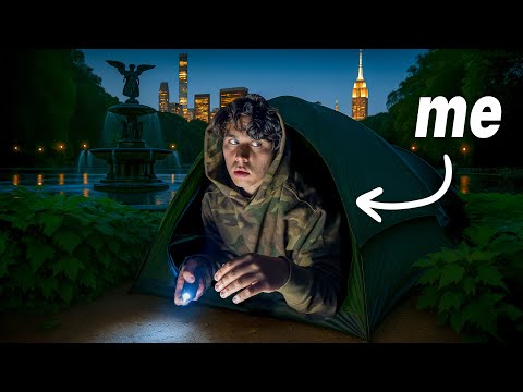 Overnight Stealth Camping in Central Park