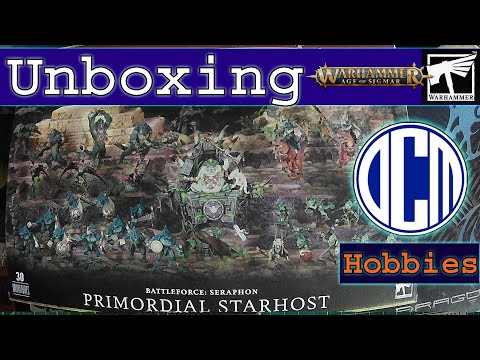 Seraphon [Primordial Starhost] Warhammer Age of Sigmar BATTLEFORCE Unboxing | OCM Hobbies