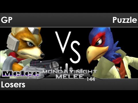 MNM 144 - AWOL | GP (Fox) vs FX | Puzzle (Falco) Losers - Melee