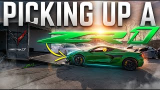 Taking DELIVERY of a C8 Corvette ZR1...