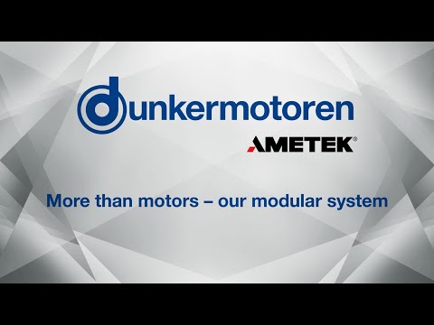 Dunkermotoren more than motors - our modular system