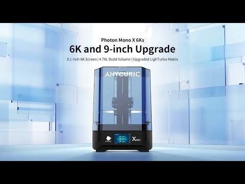 Step into the 6K World with Anycubic Photon Mono X 6Ks Resin 3D Printer!