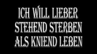 Böhse onkelz Lieber stehend Sterben