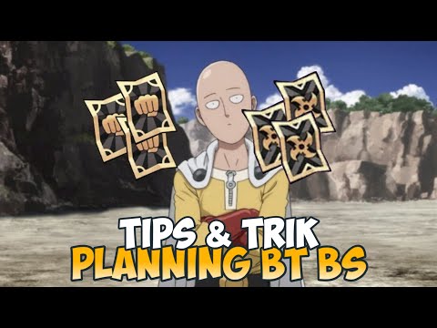 TIPS PLANNING BLACK TICKET & BLACK SURIKEN | One Punch Man: The Strongest