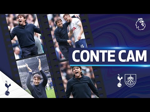Antonio Conte celebrates HUGE win over Burnley | CONTE CAM | Spurs 1-0 Burnley