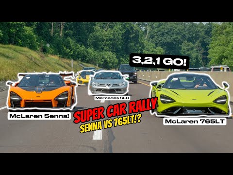 ROAD RALLY WITH THE MCLAREN SENNA