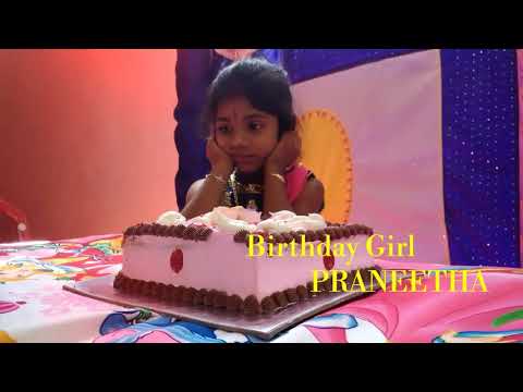 PRANAM's CRADLE  CEREMONY & PRANEETHA happy birthday Ceremony