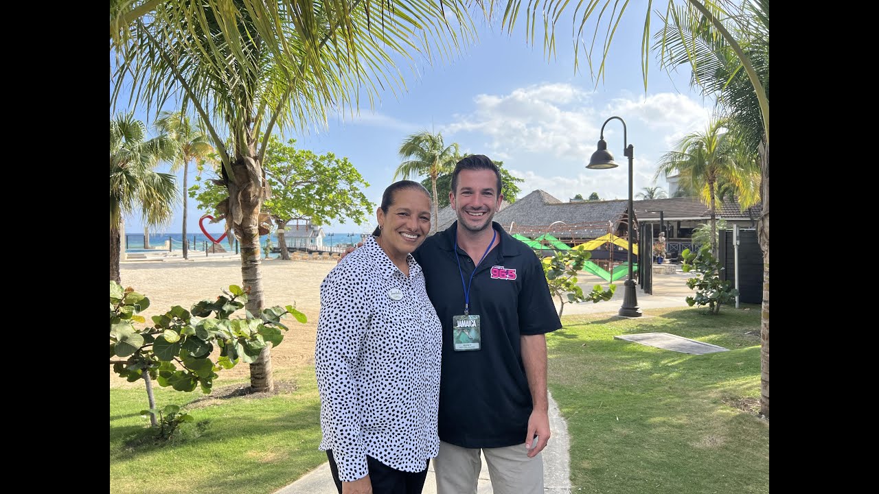 Bennett chats with Carole Bourke, General Manager of Sandals ...