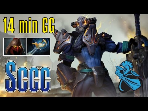 Newbee.Sccc Sven - 14 min GG!!