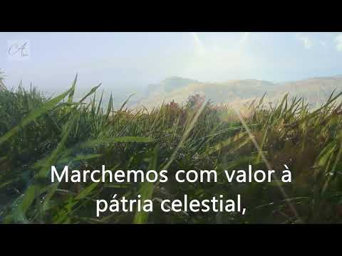 CCB Hino 28 - Para o céu marchemos (Cantado e Legendado) Hinário 5