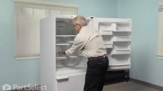 Refrigerator Repair - Replacing the Centre Crisper Rail (Whirlpool Part # 67001057)