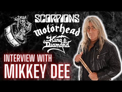 Mikkey Dee (Scorpions / Motörhead / ex-King Diamond) Drum For The Song Podcast - #13