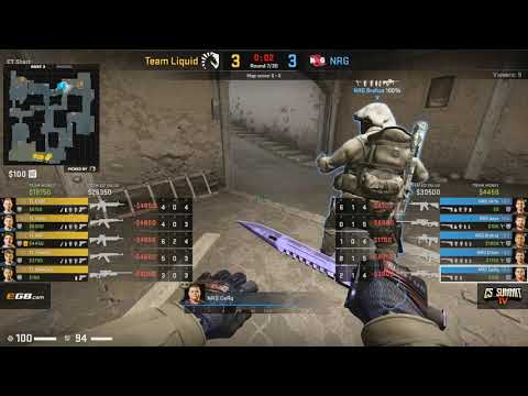 NRG vs Liquid, Map 1 Dust 2   cs summit 4  Group Stage