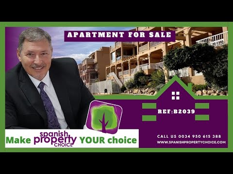 Spanish Property Choice Video Property Tour - Apartment B2039, Mojacar Almeria, Spain. 169,950€