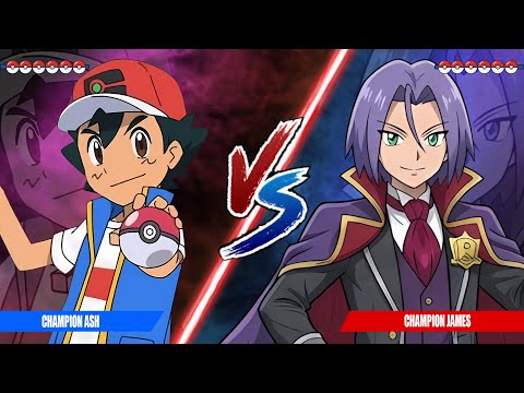 Pokémon Battle Multiverse: ASH Vs. CHAMPION JAMES