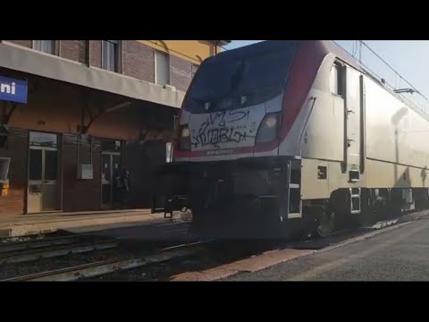 E.494.124 MIR con carri H/Eanos/RGS (TC Maddaloni Marcianise-Bologna Interporto).