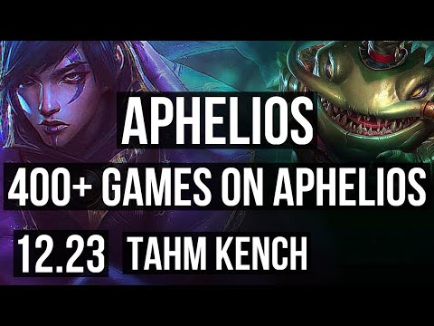 APHELIOS & Anivia vs TAHM KENCH & Senna (ADC) | 2/1/5, 400+ games | KR Master | 12.23