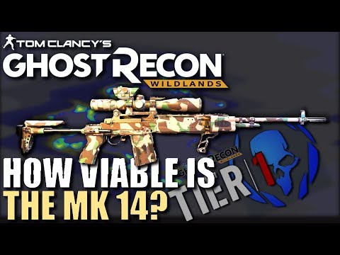 GHOST RECON WILDLANDS - MK 14 - Choosing the Best Sniper Rifle for Tier one