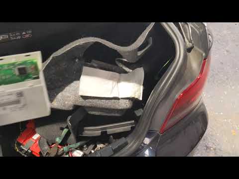 BMW PDC not working parking sensor failure. Cabriolet water ingress