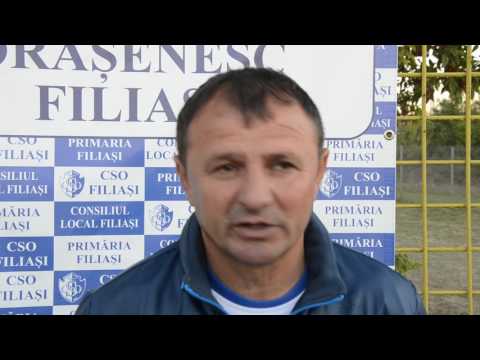 Gigi Ciurea, după Filiaşi - Steaua II 4-2