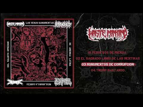 Waste Mankind / Impugned / Kubark / SxFxCx - 4-way split MC FULL ALBUM (2022 - Grindcore)