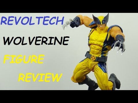 Kaiyodo Amazing  Yamaguchi Revoltech Wolverine figure review