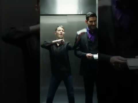 Lucifer & Chloe are really opposite in real life 🤣 #laurengerman