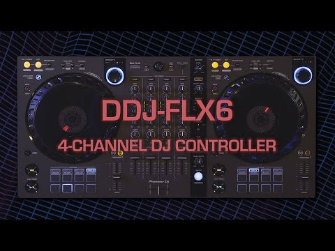 Pioneer DJ DDJ-FLX6-GT 4-deck Rekordbox and Serato DJ Controller image 8