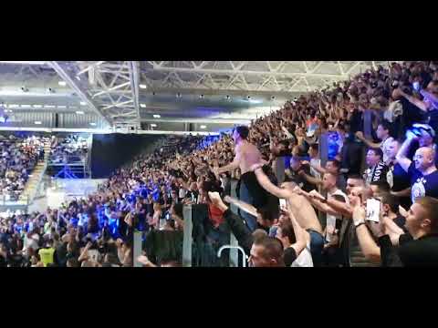 Gde god da igra Partizan sve redom kida - navijači Partizana u Bolonji