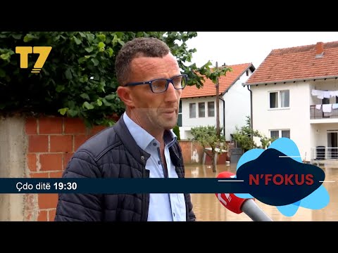 Shtëpi të zhytura në ujë e rrugë të pakalueshme, gjendje alarmante në Siboc të Podujevës | T7