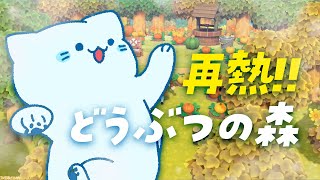 【あつ森】巷ではエアライダーが流行ってるらしいけど今更ながらあつ森を再開するぞ！🔥熱盛ｨ～ｯ！！【#アオイネコ / Vtuber】