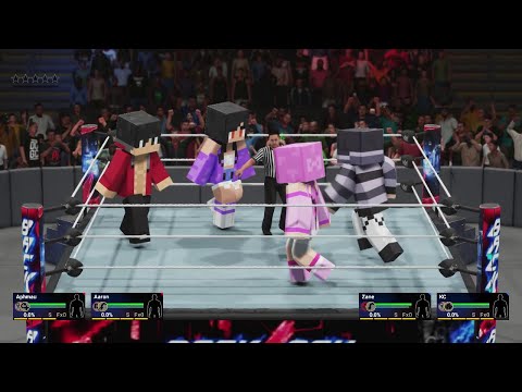 Aphmau Aaron vs Zane KC