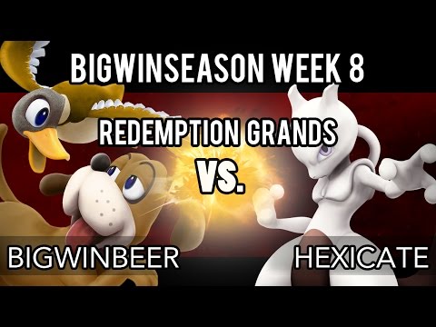 BigWinSeason Week 8 - Redemption Grand Finals (Pt. 2) - BigWinBeer (DHD) VS Hexicate (Mewtwo)