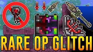 Terraria How to get Vampire Knives & Scourge BEFORE Hardmode! RARE Glitch, Best World Seeds