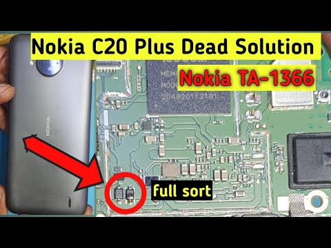 Nokia C20 Plus Dead Solution || Nokia Ta -1366 Full Shot Problem || Nokia C20 / Ta1366 Not On #nokia