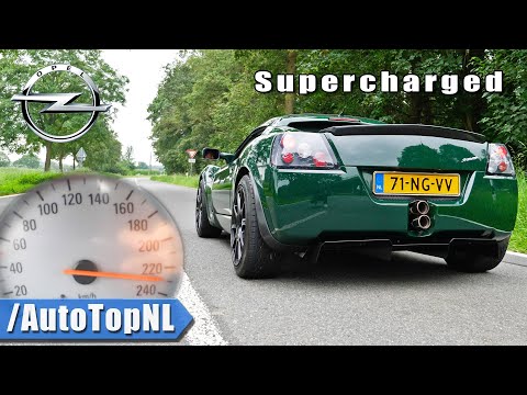 250HP OPEL SPEEDSTER 2.2 SUPERCHARGED 0-200 & SOUND by AutoTopNL
