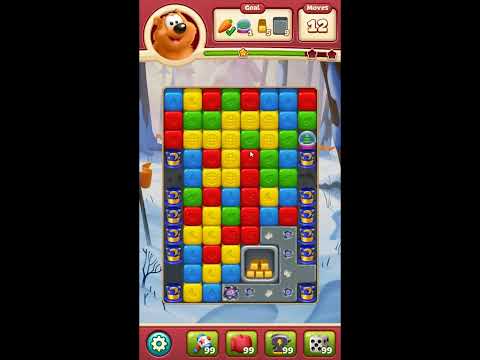 Toon Blast Level 7741 - NO BOOSTERS 🐻🐺🐱 | SKILLGAMING ✔️