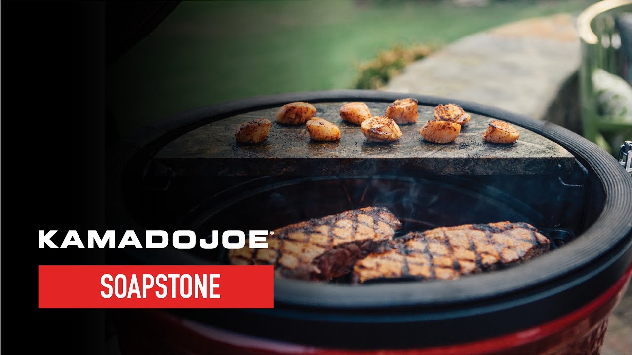 Kamado Joe Big Joe Half Moon Soapstone — Product Overview