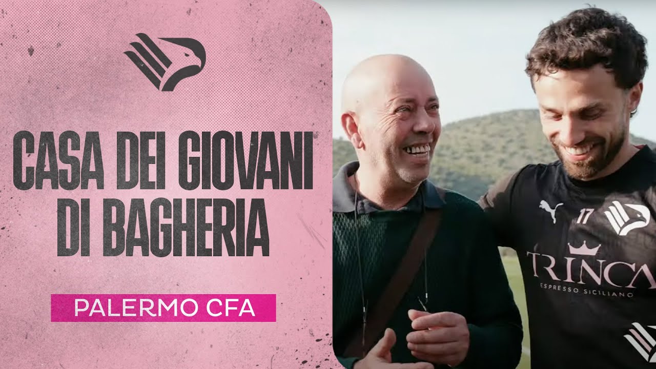 Il Palermo accoglie la Casa dei Giovani di Bagheria al centro sportivo di Torretta