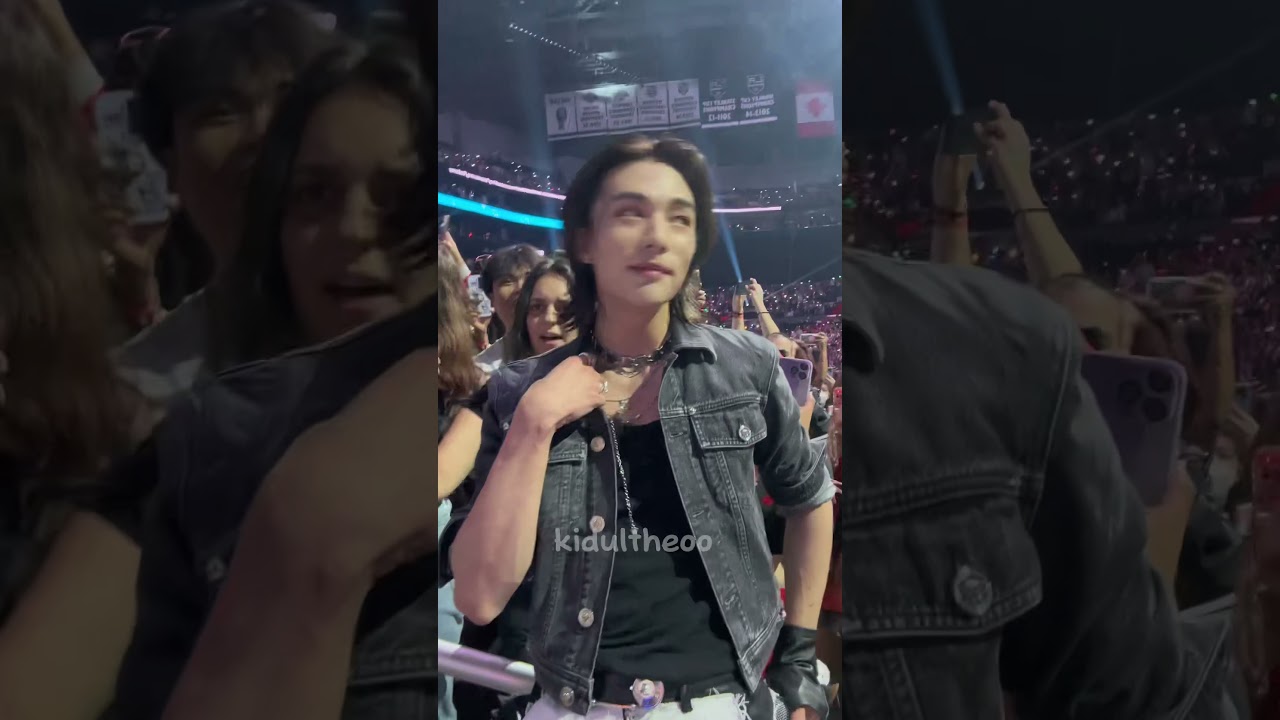 HYUNJIN WAS INSANE FOR THIS I WILL NEVER RECOVER #straykids #skz #kconla2023 #kcon #스트레이 키즈 #hyunjin