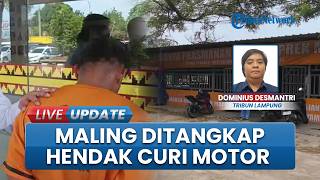 Aksi Pencurian Motor di Lampung Dipergoki Warga, Pelaku Sempat Acungkan Pisau saat Hendak Ditangkap