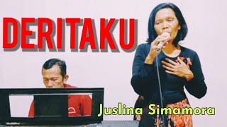Download lagu Deritaku Juslina simamora (cover) mp3